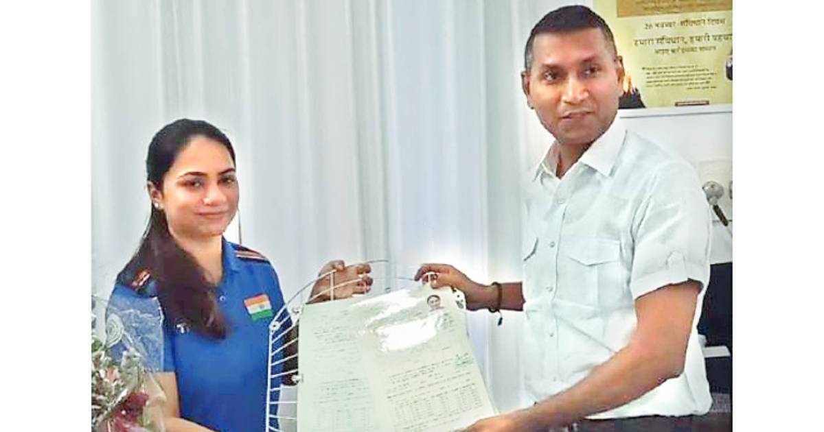Int’l shooter Apurvi awarded 25 acres of agriculture land